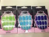 Wholesale of French plush nail stickers in a variety of bright colors Specification image